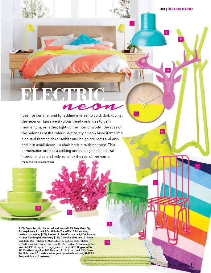 Bamboo bowls featured in Modern Home Magazine